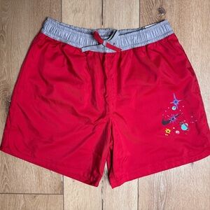 Nike Men’s Red Athletic Shorts – Above Knee – Standard Fit – New With Tag